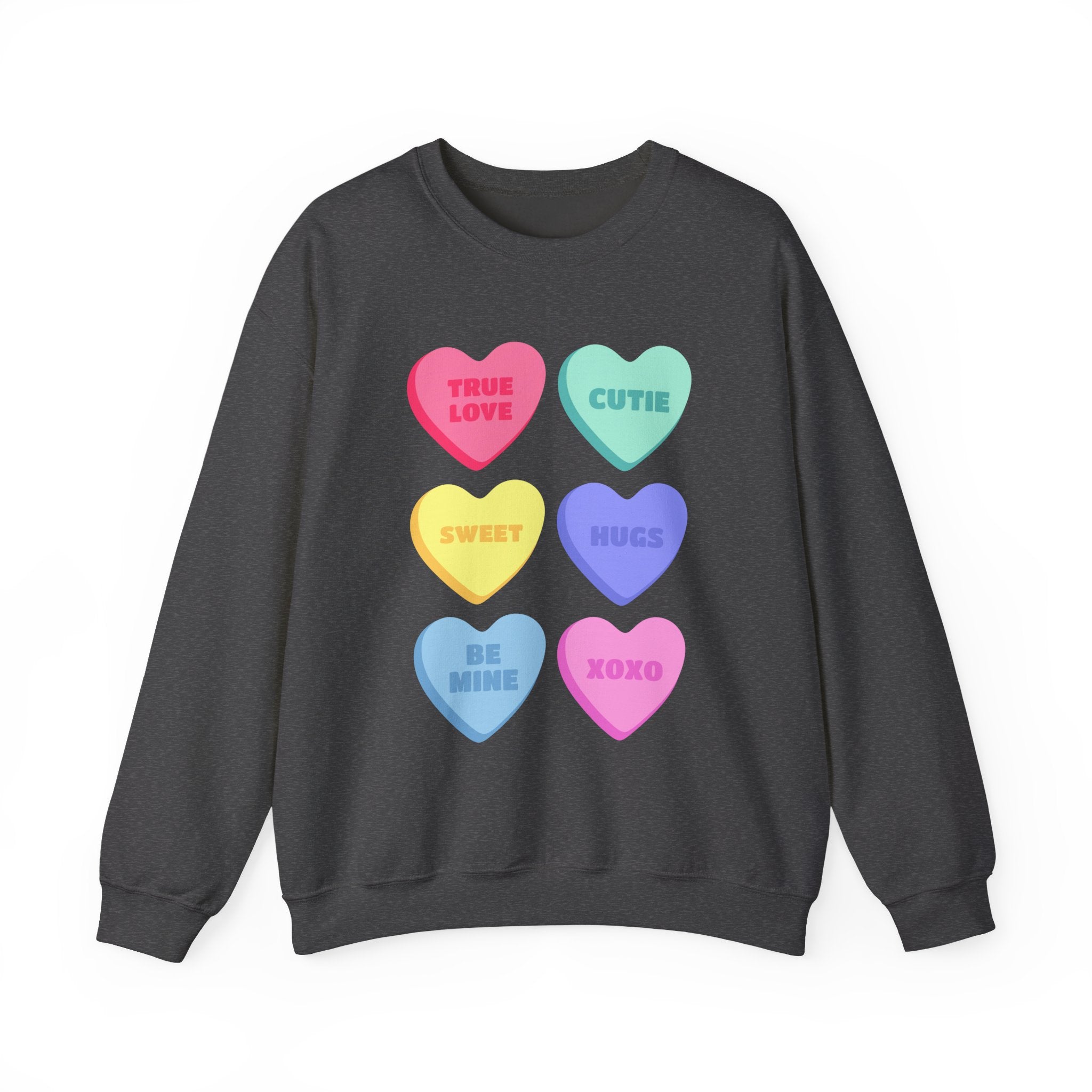 Conversation Hearts Crewneck Sweatshirt