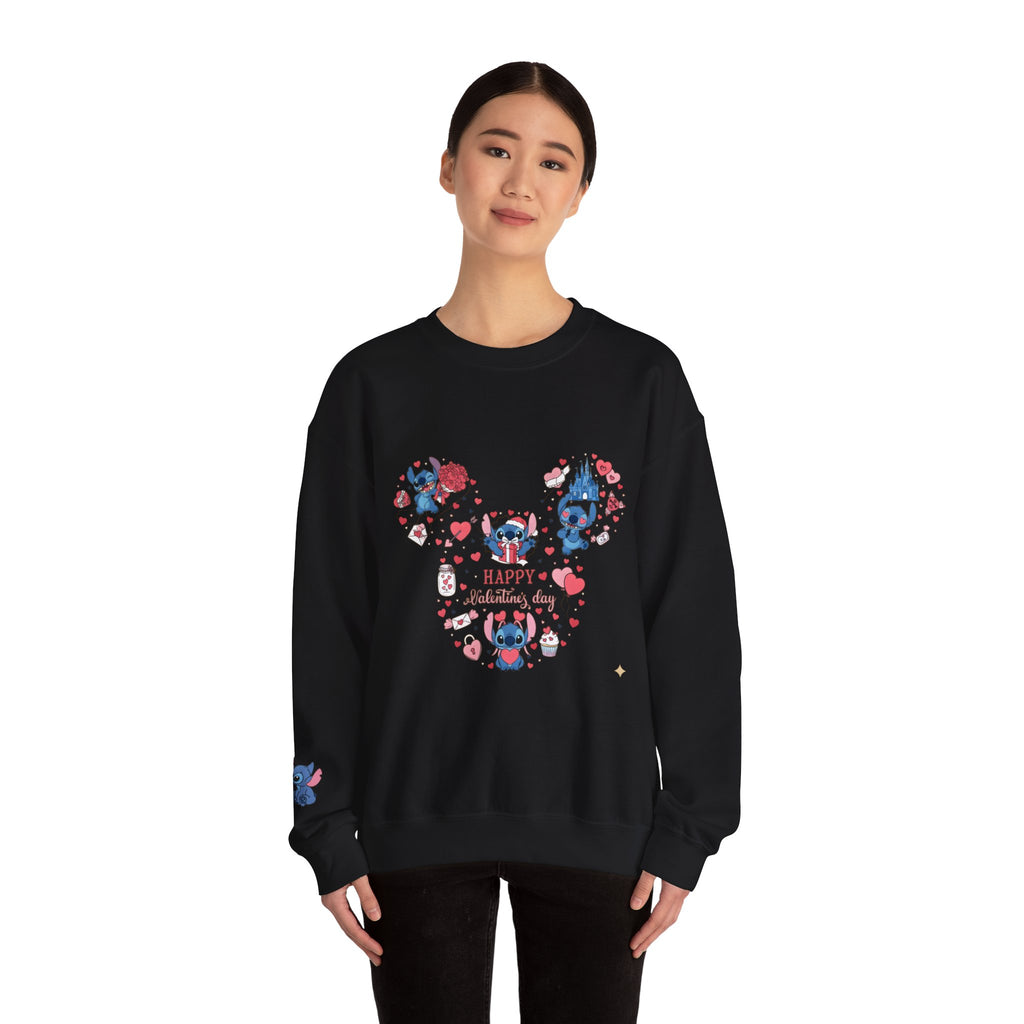 Valentine's Day Stitch Sweatshirt