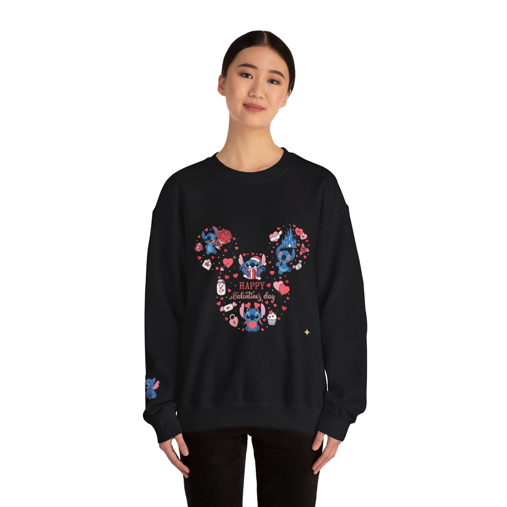Valentine's Day Stitch Sweatshirt