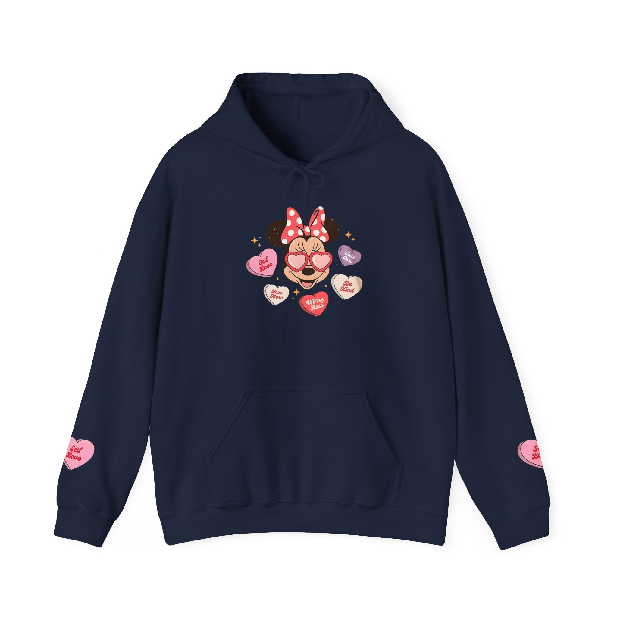 Minnie Heart-Valentine Hoodie