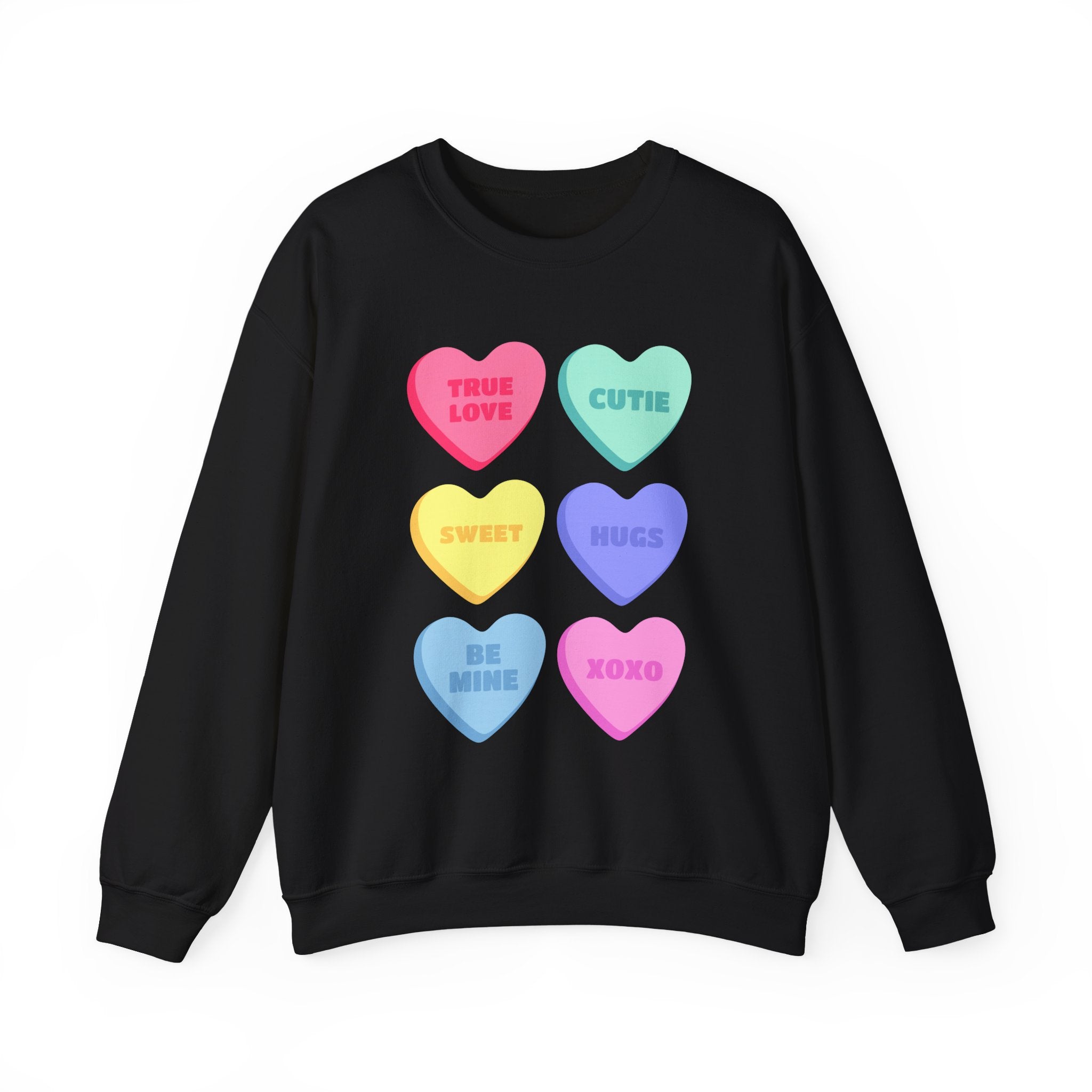 Conversation Hearts Crewneck Sweatshirt