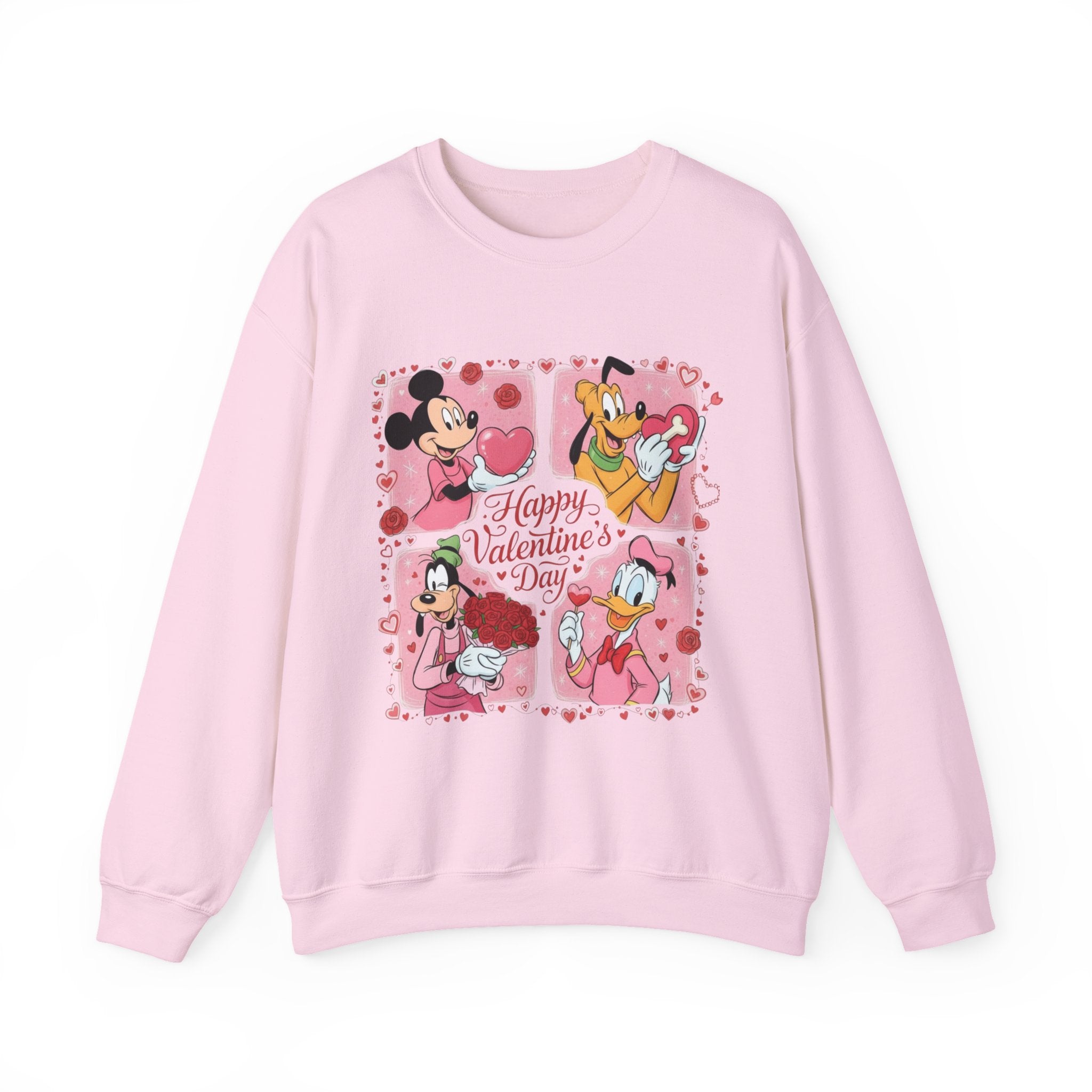 Valentine’s Day Disney Crewneck Sweatshirt