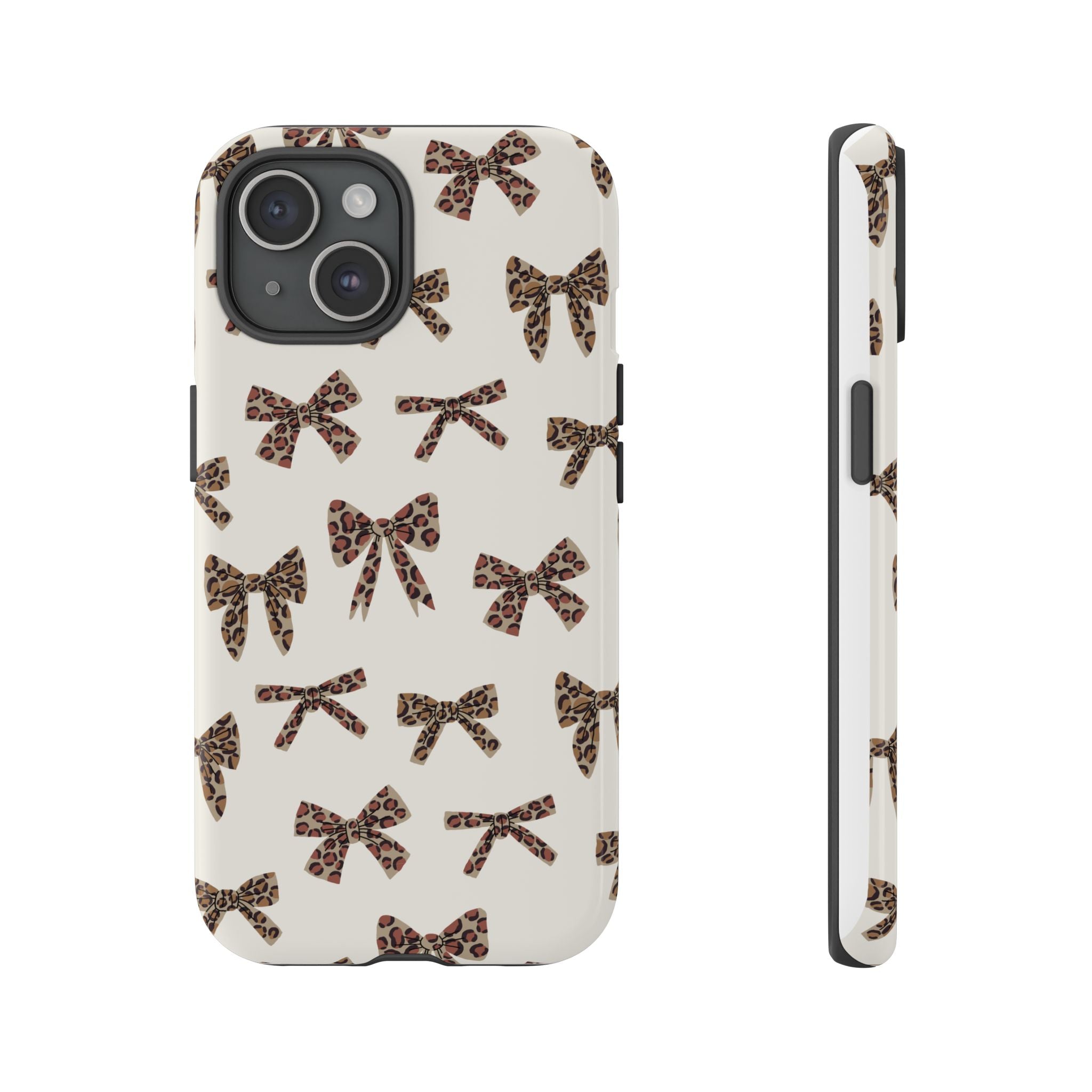 Leopard Bow Phone Case