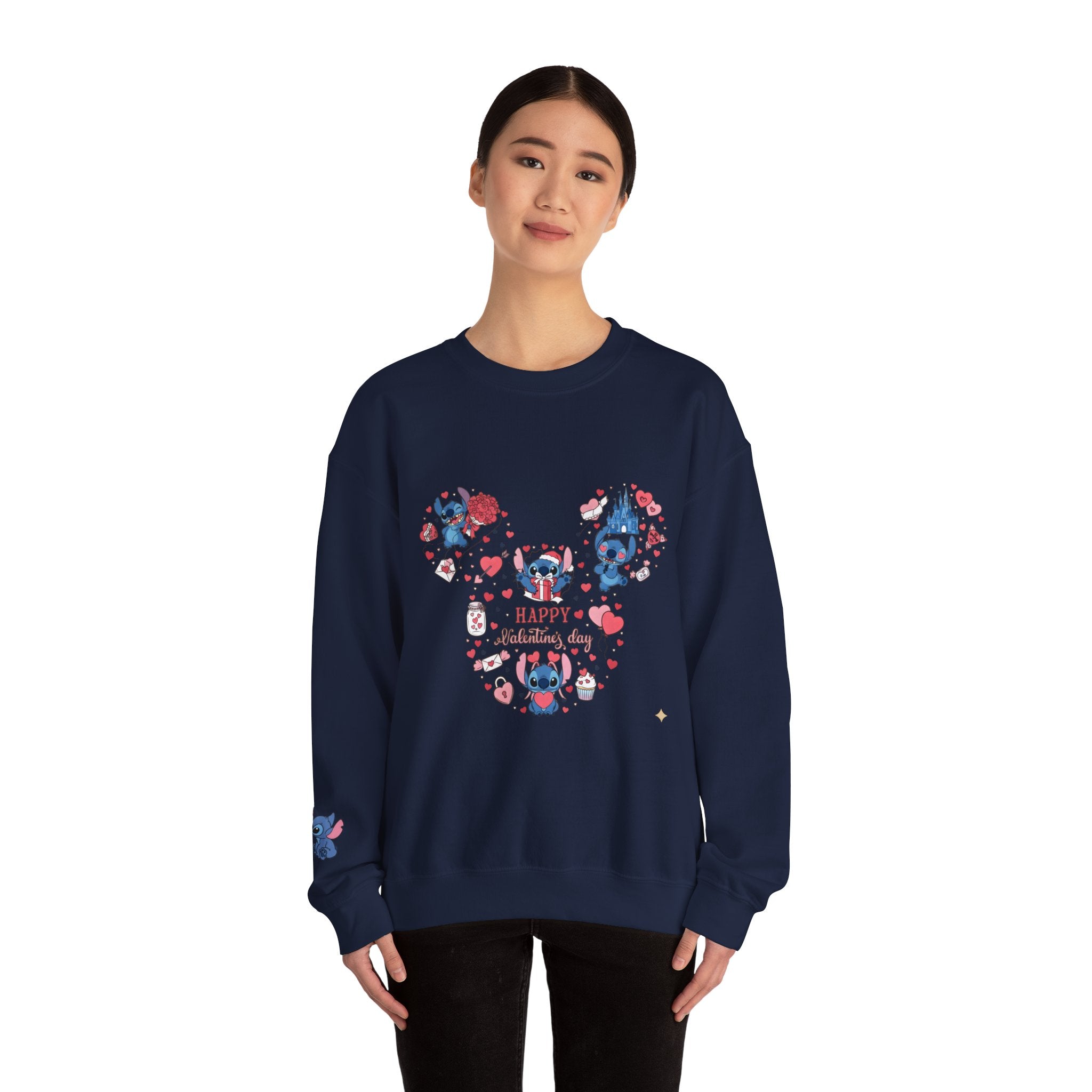 Valentine's Day Stitch Sweatshirt