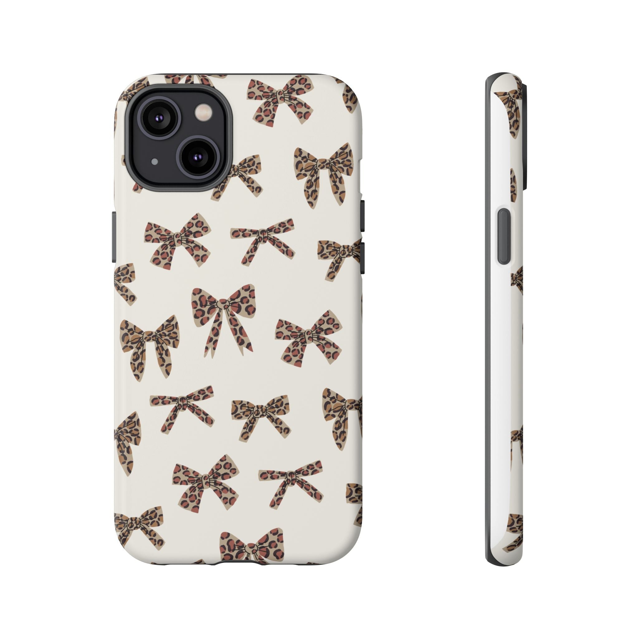 Leopard Bow Phone Case
