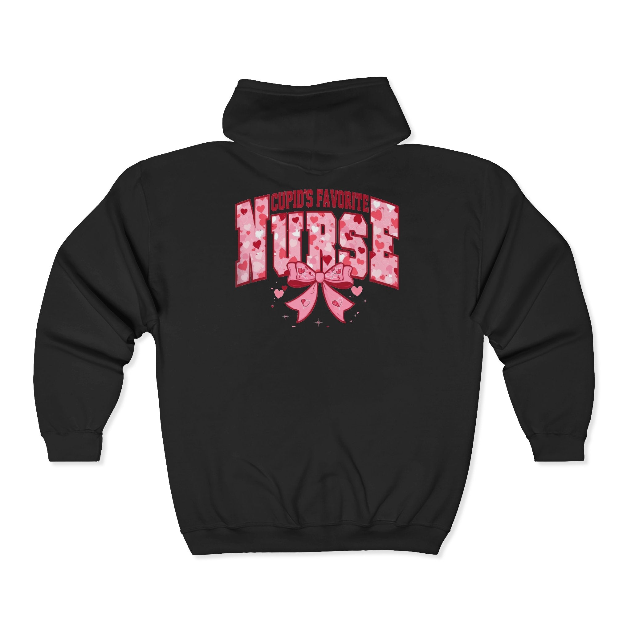 Nurse Heart Zip Hoodie