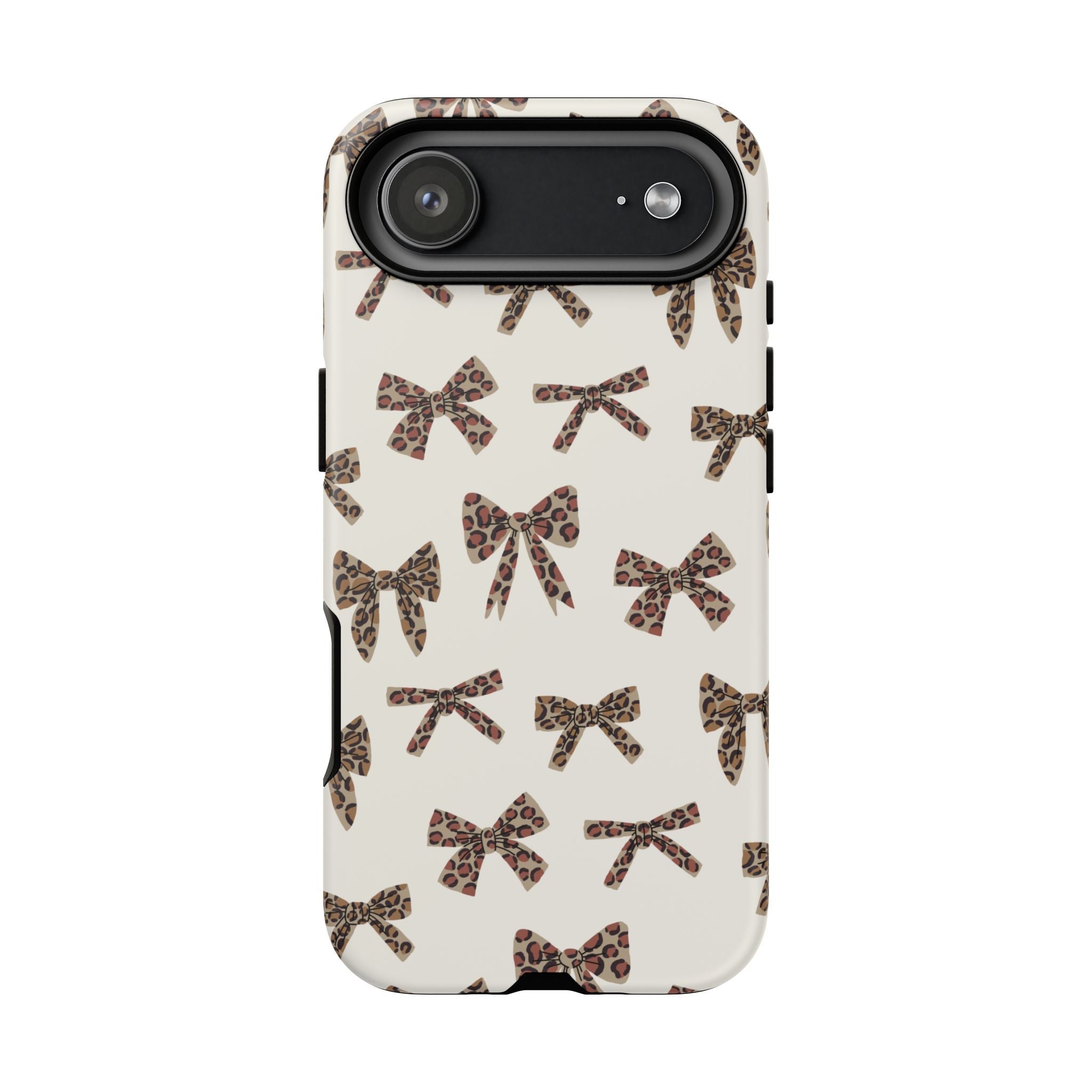 Leopard Bow Phone Case