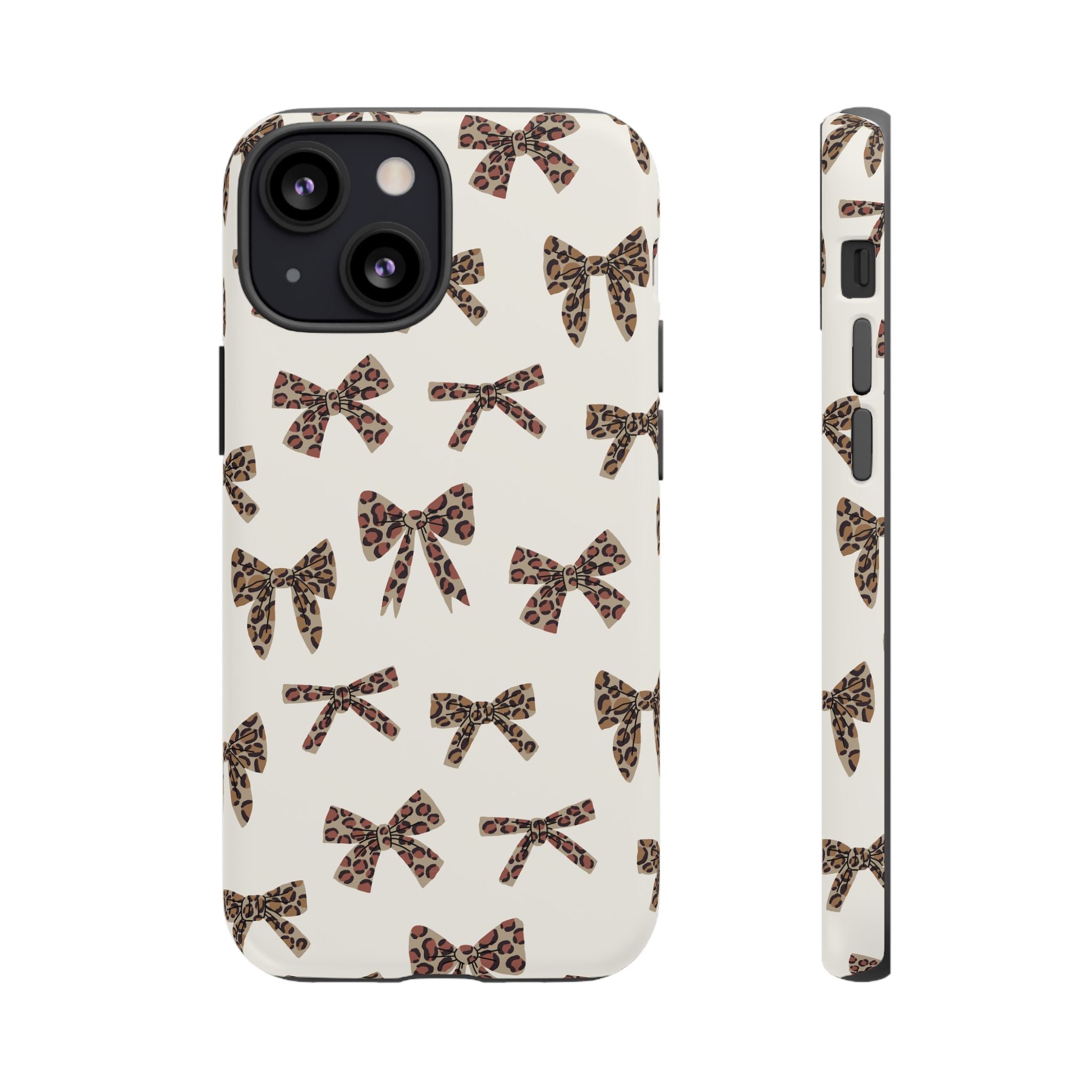 Leopard Bow Phone Case