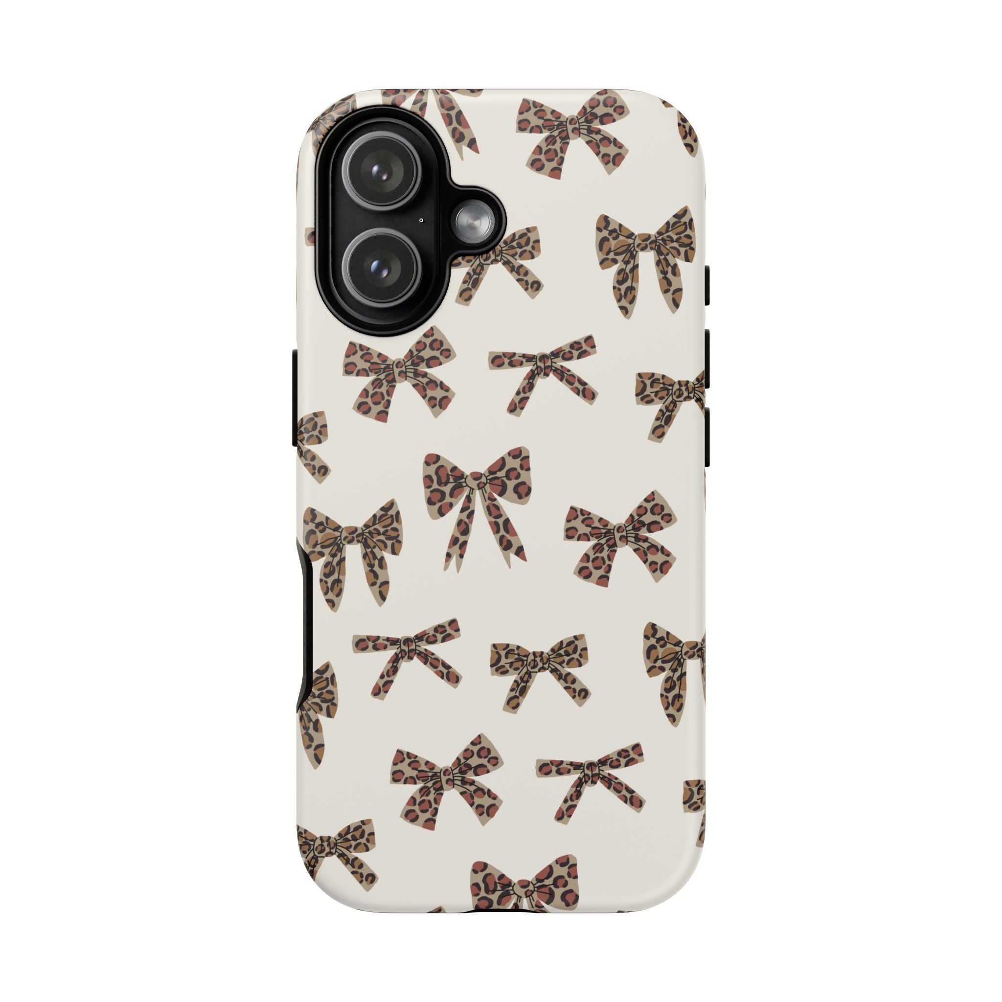 Leopard Bow Phone Case