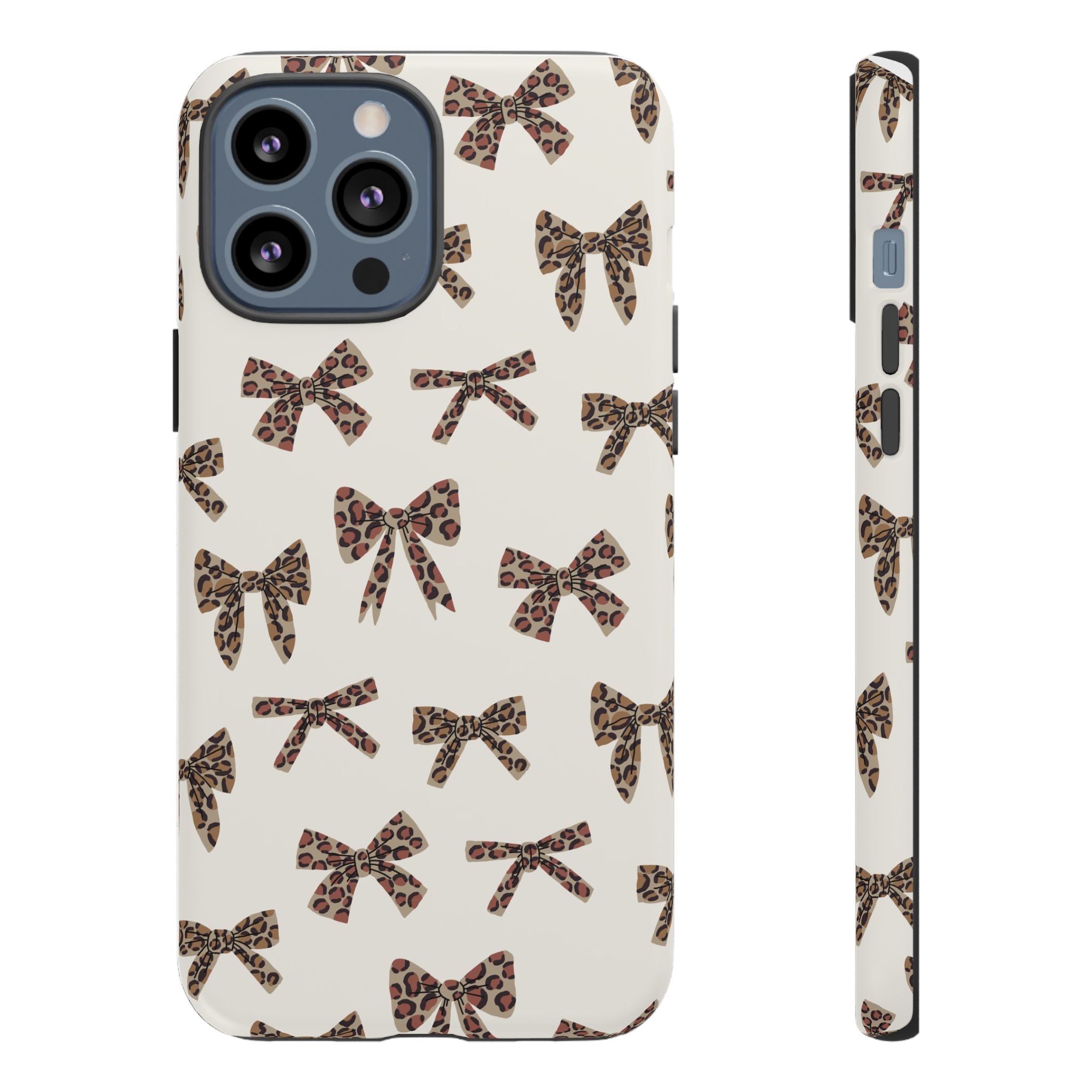 Leopard Bow Phone Case