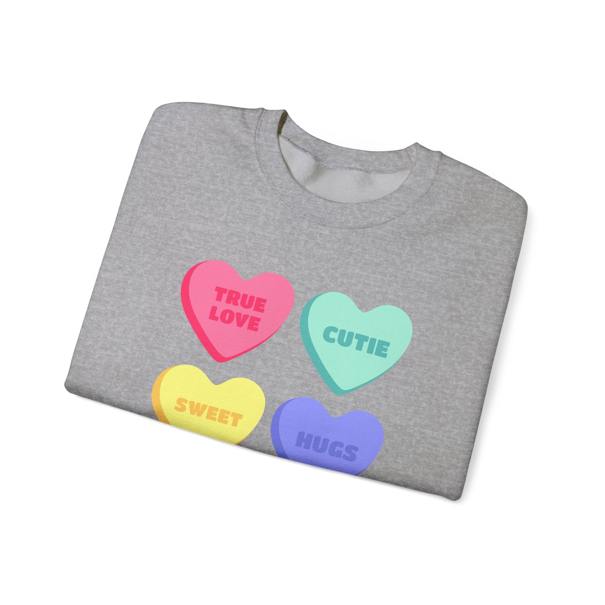 Conversation Hearts Crewneck Sweatshirt