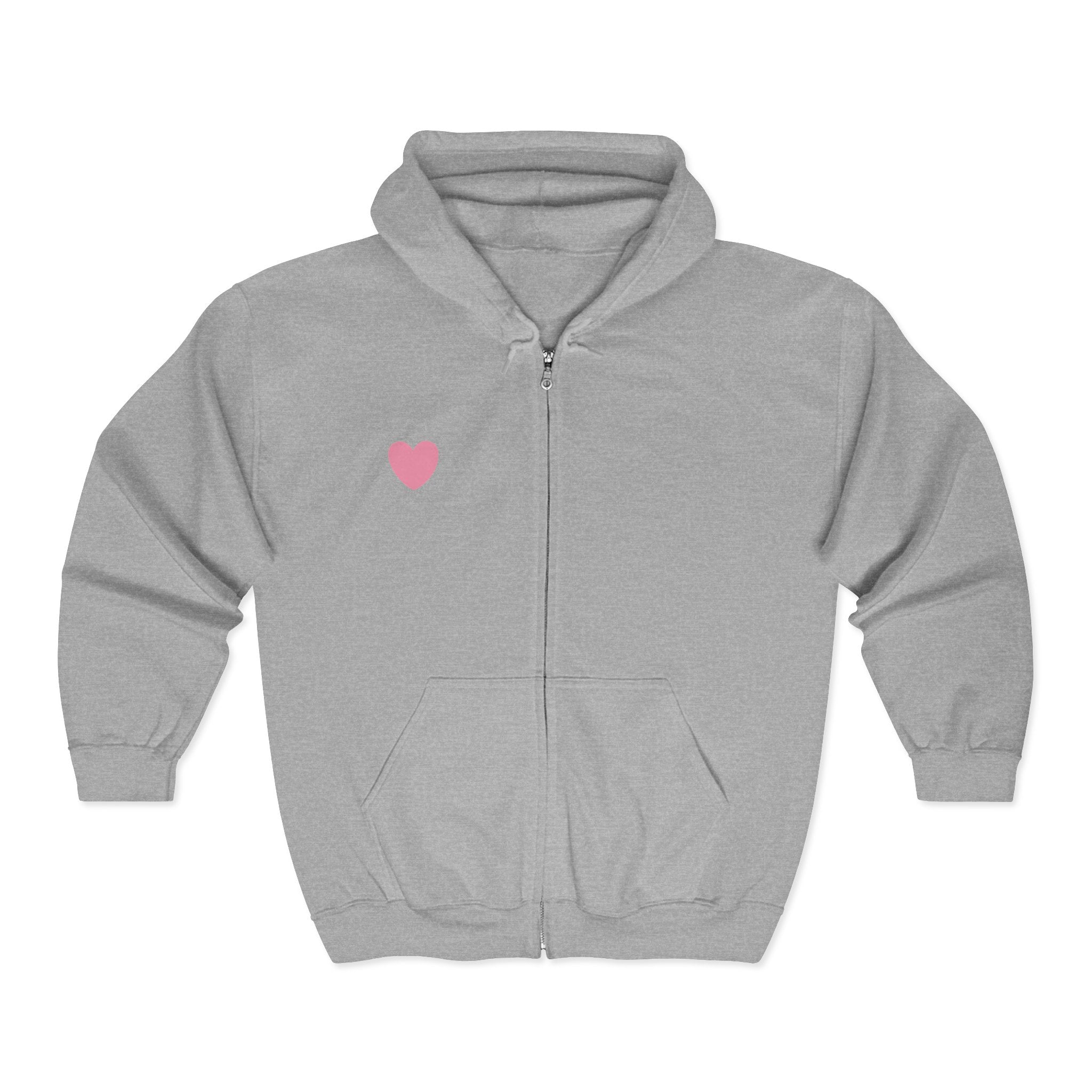 Nurse Heart Zip Hoodie