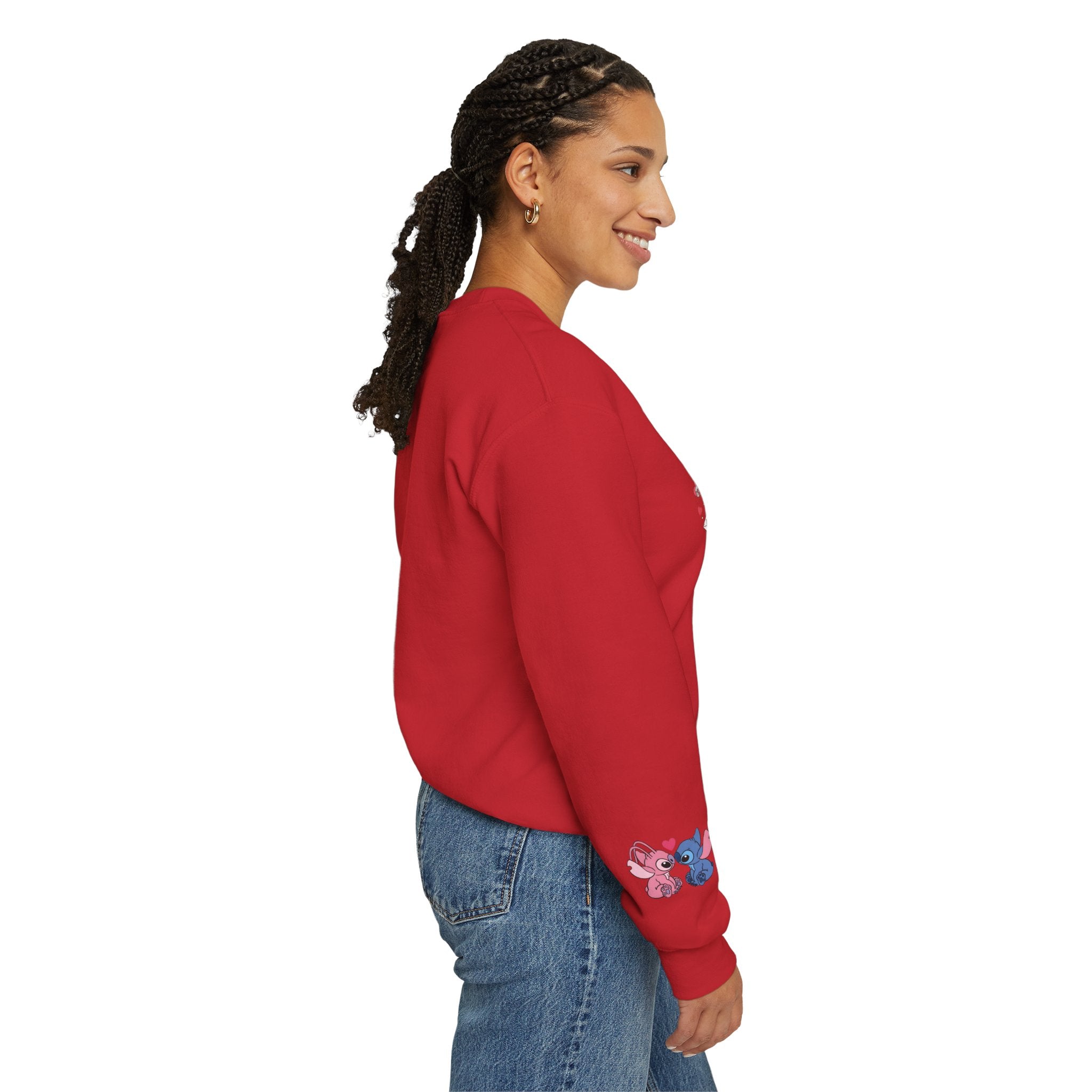 Valentine's Day Stitch Sweatshirt