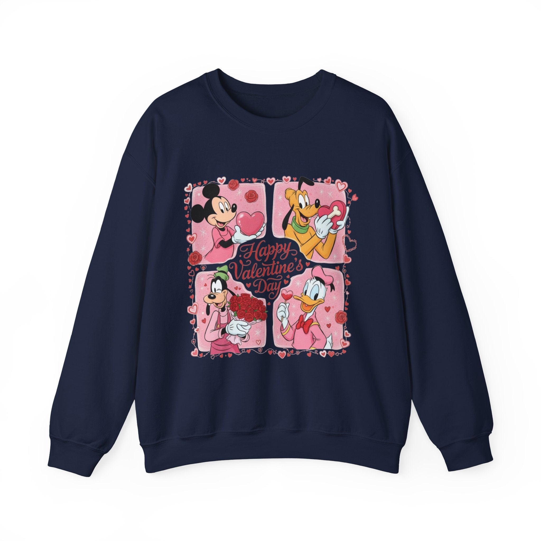 Valentine’s Day Disney Crewneck Sweatshirt