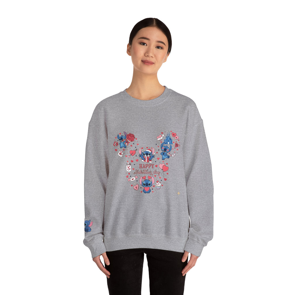 Valentine's Day Stitch Sweatshirt
