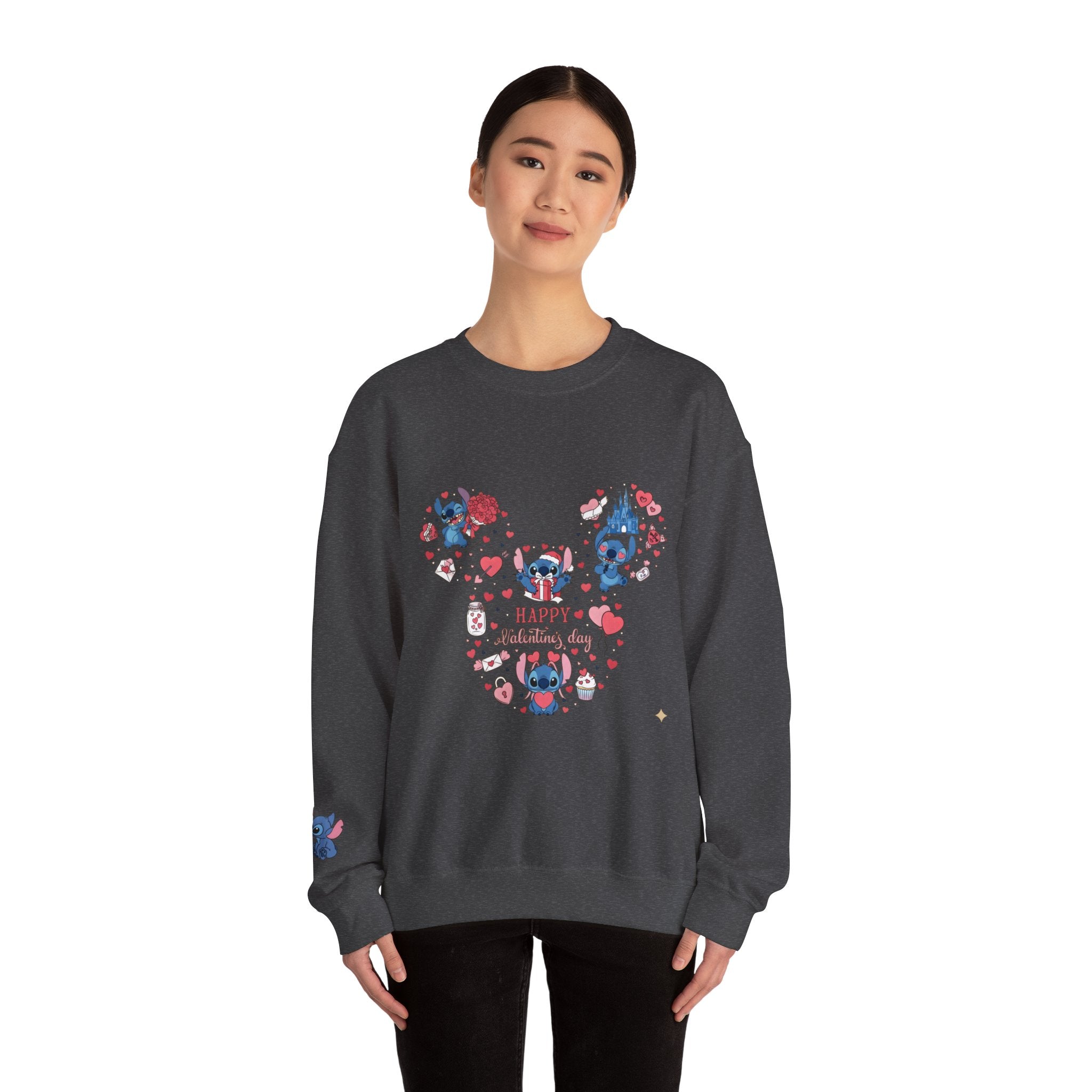 Valentine's Day Stitch Sweatshirt