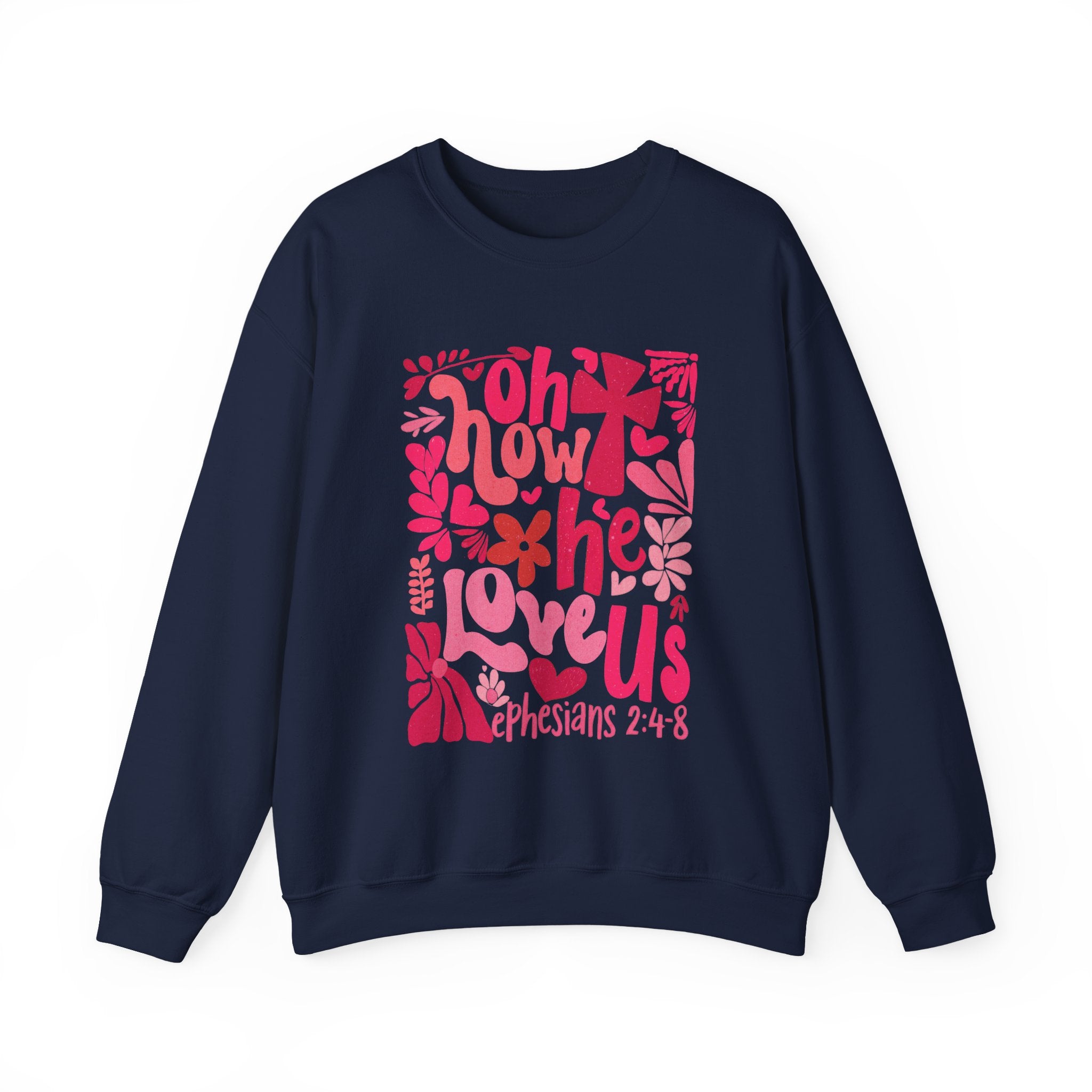 Ephesians 2:4-8 Crewneck Sweatshirt