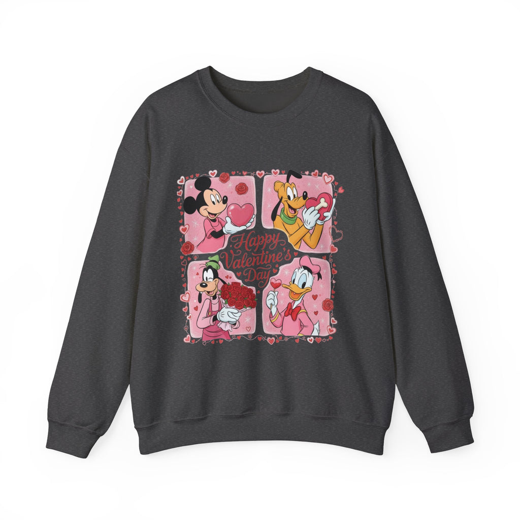 Valentine’s Day Disney Crewneck Sweatshirt
