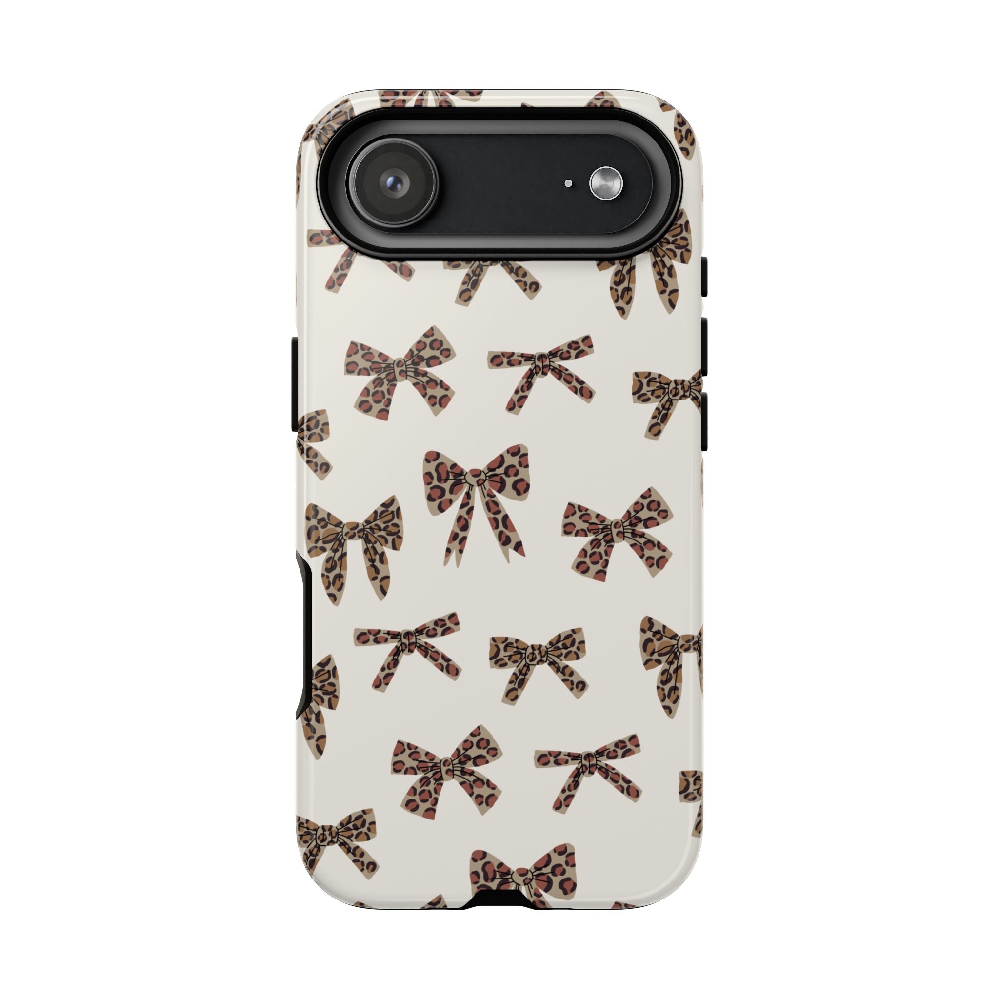 Leopard Bow Phone Case
