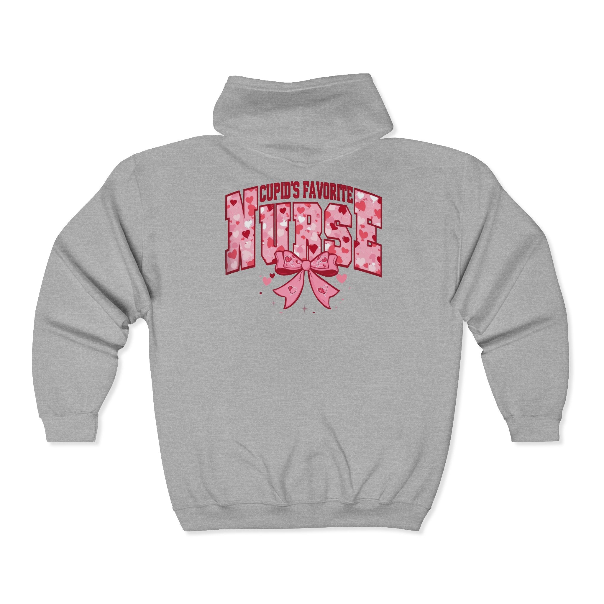 Nurse Heart Zip Hoodie