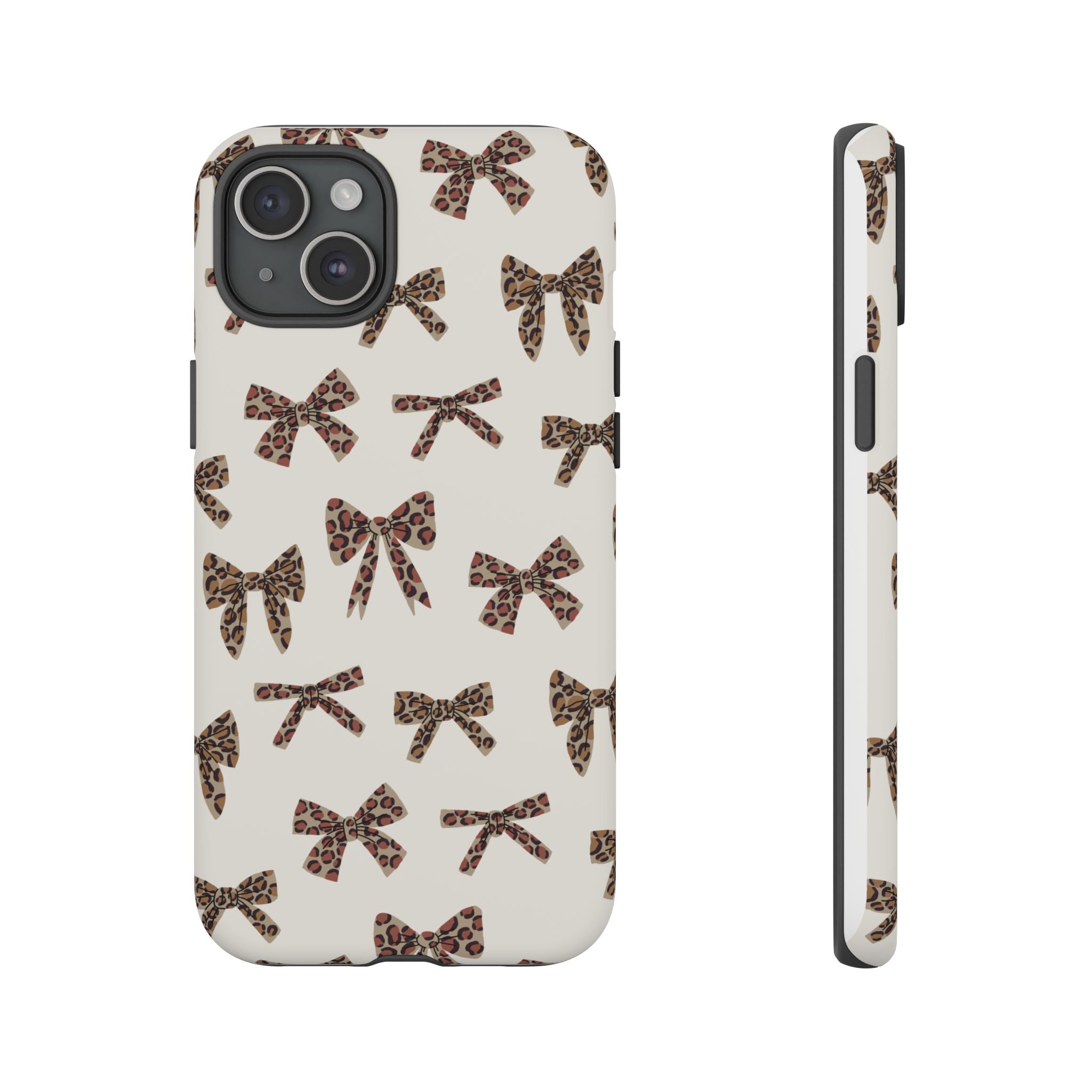 Leopard Bow Phone Case