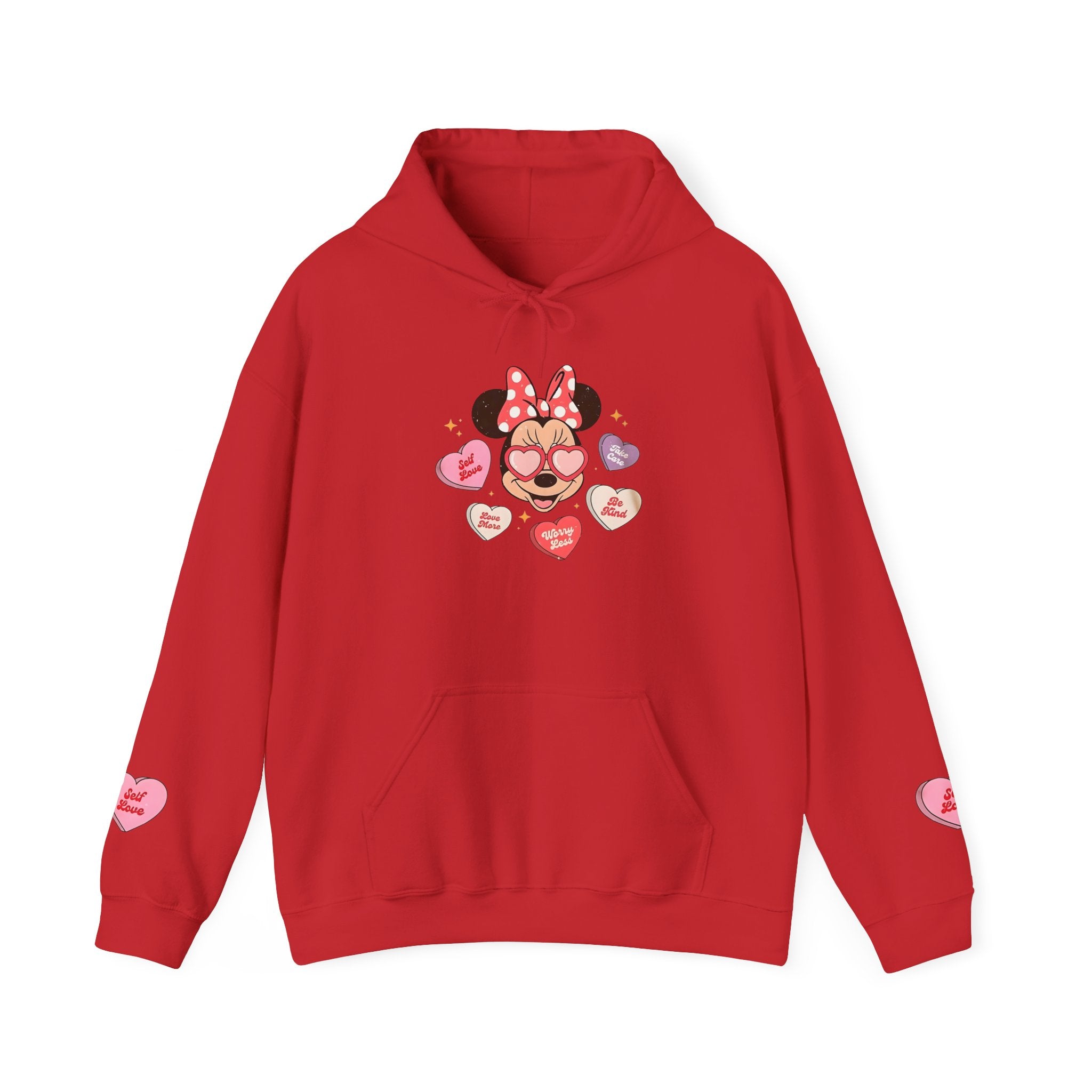 Minnie Heart-Valentine Hoodie