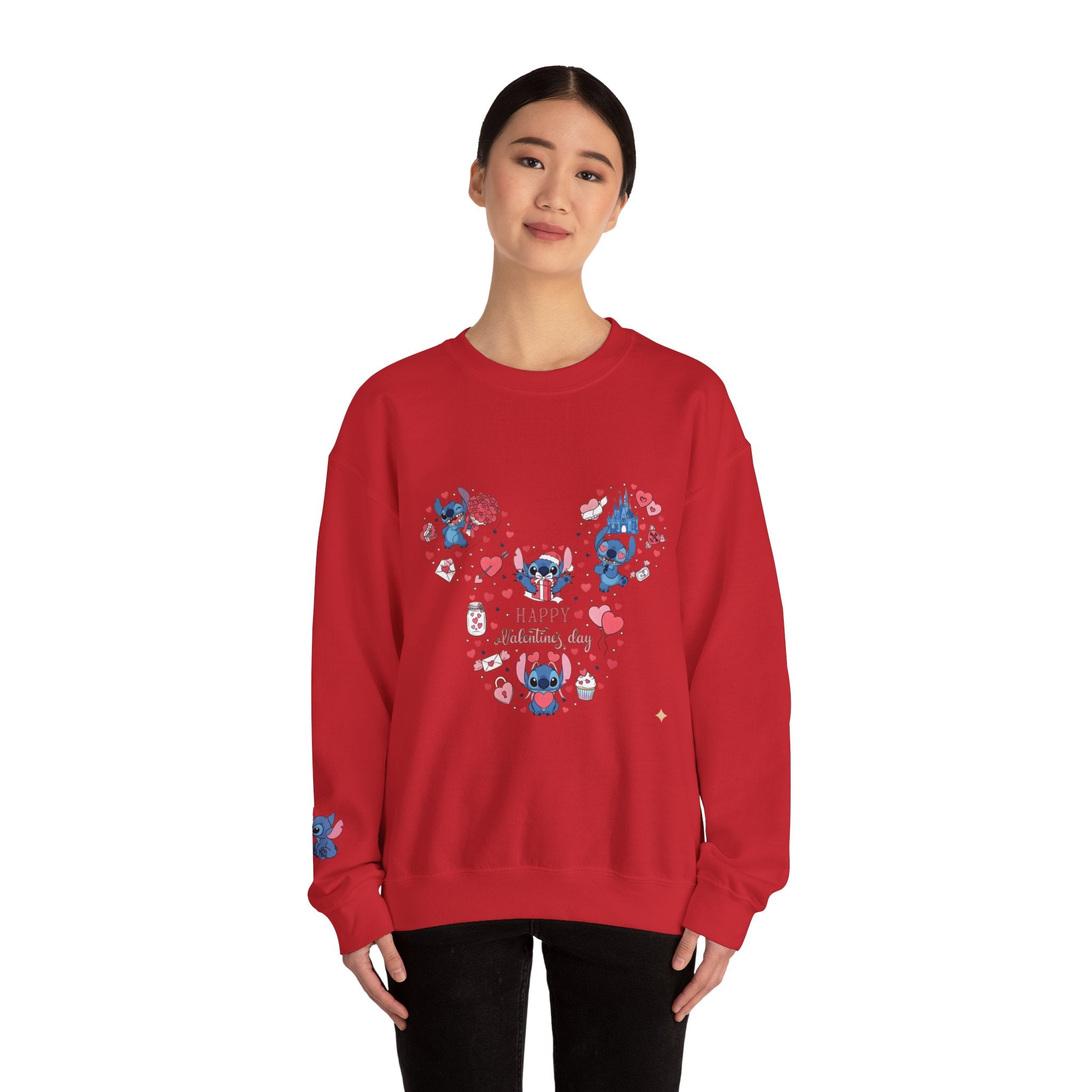 Valentine's Day Stitch Sweatshirt