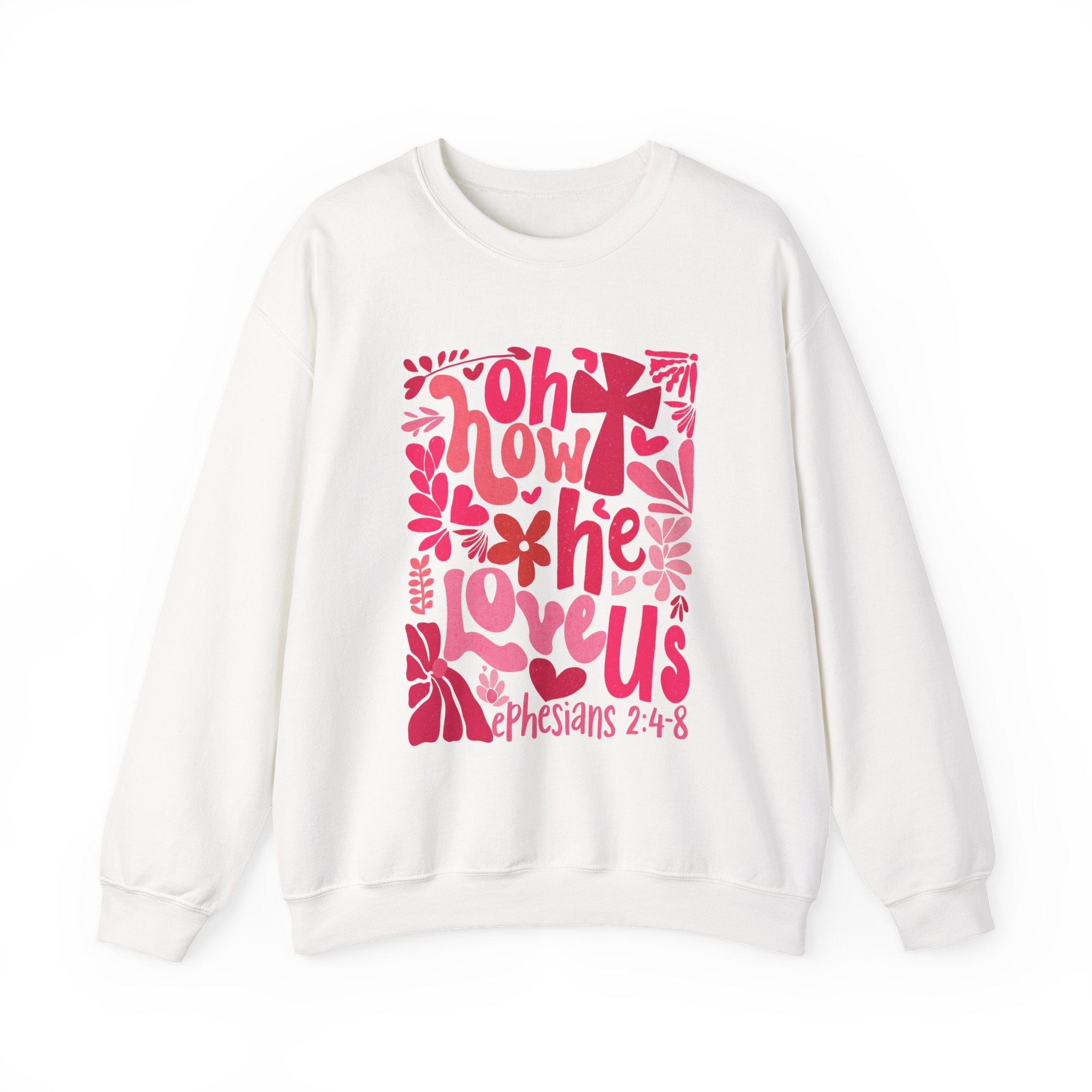 Ephesians 2:4-8 Crewneck Sweatshirt