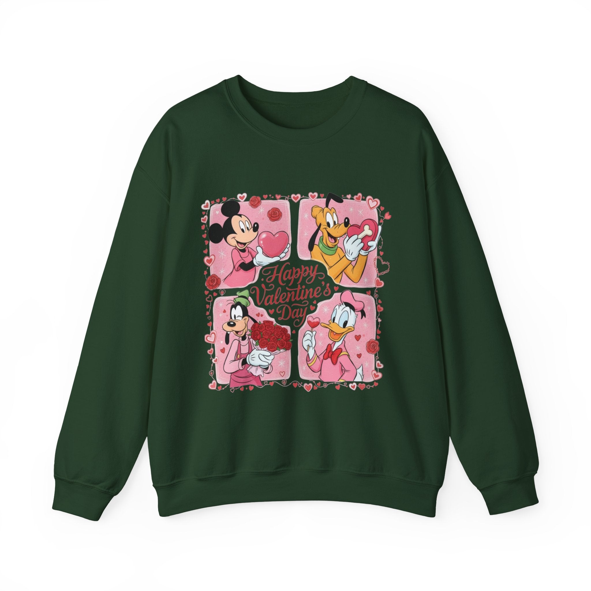 Valentine’s Day Disney Crewneck Sweatshirt