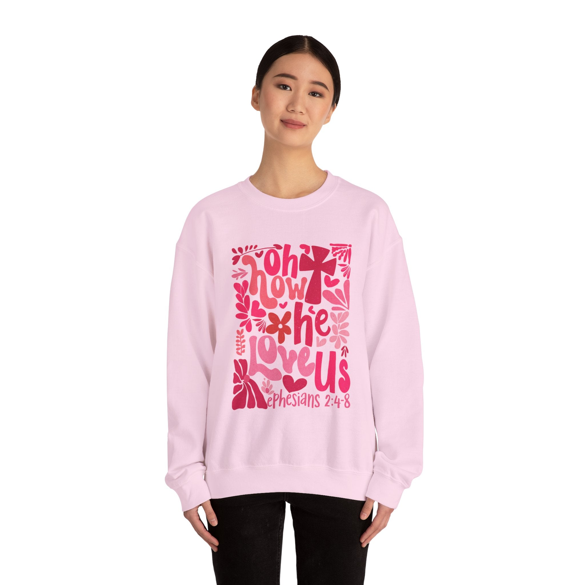 Ephesians 2:4-8 Crewneck Sweatshirt