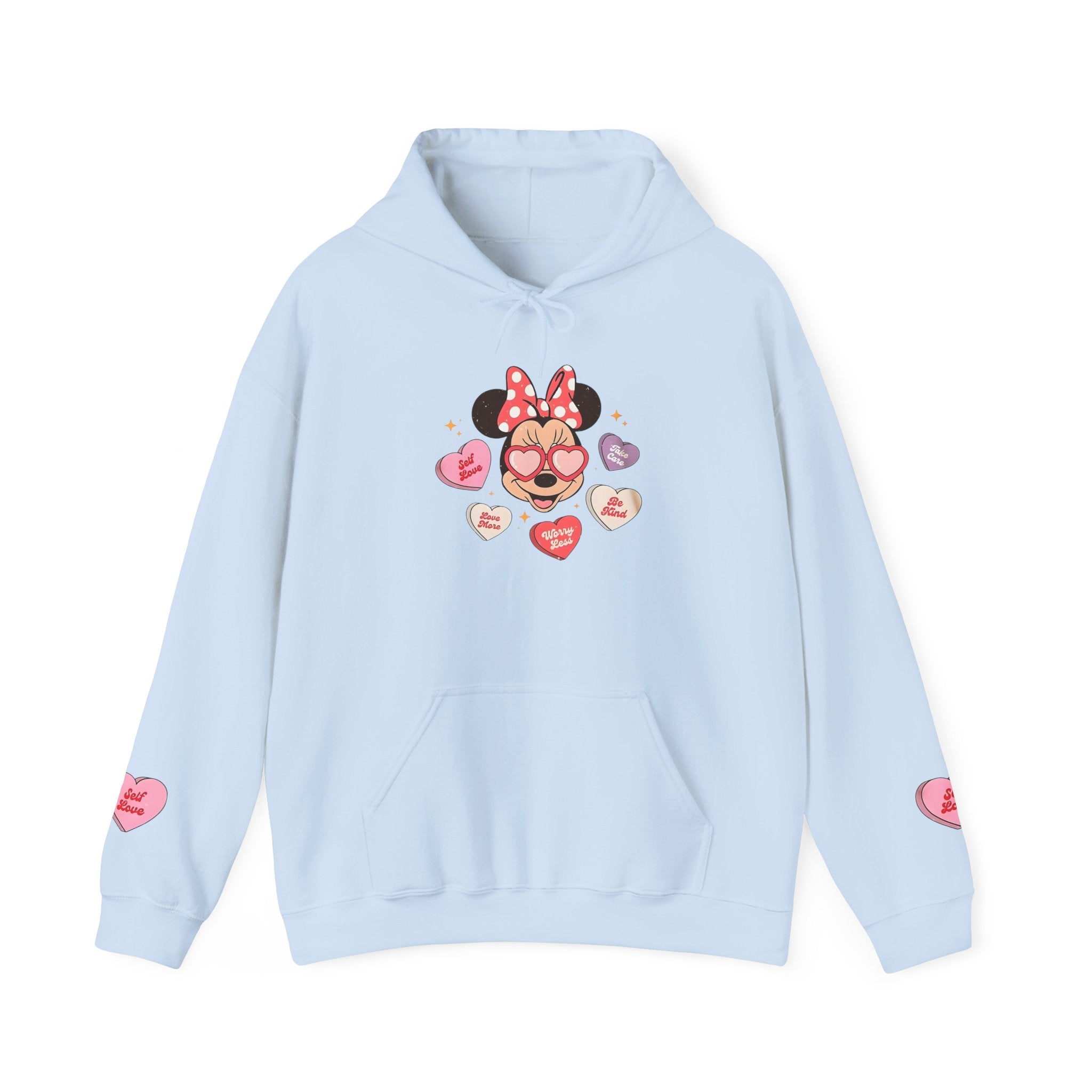 Minnie Heart-Valentine Hoodie