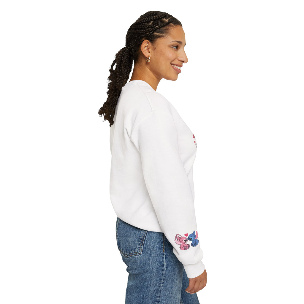 Valentine's Day Stitch Sweatshirt