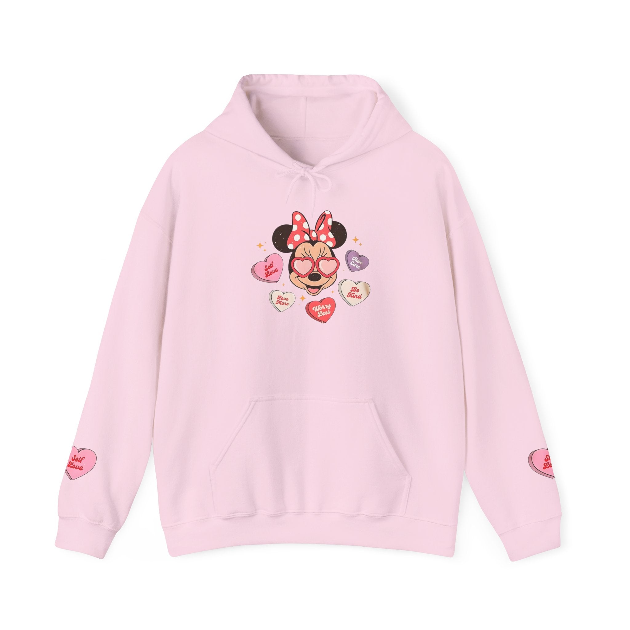Minnie Heart-Valentine Hoodie