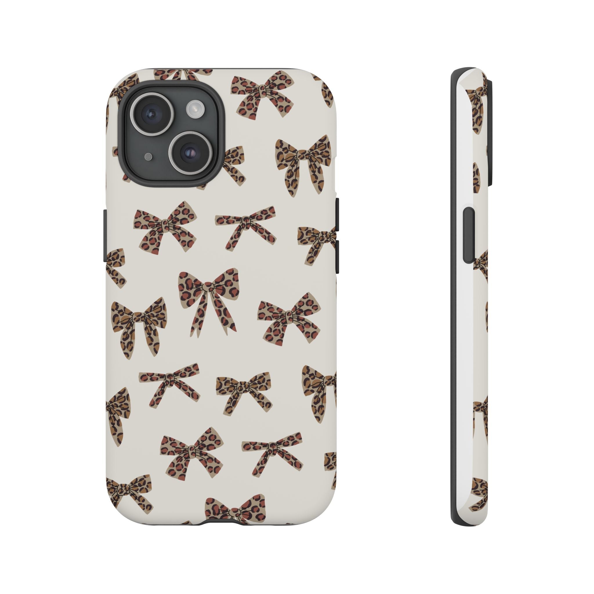 Leopard Bow Phone Case
