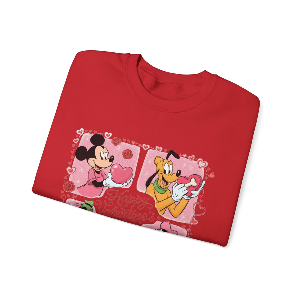 Valentine’s Day Disney Crewneck Sweatshirt