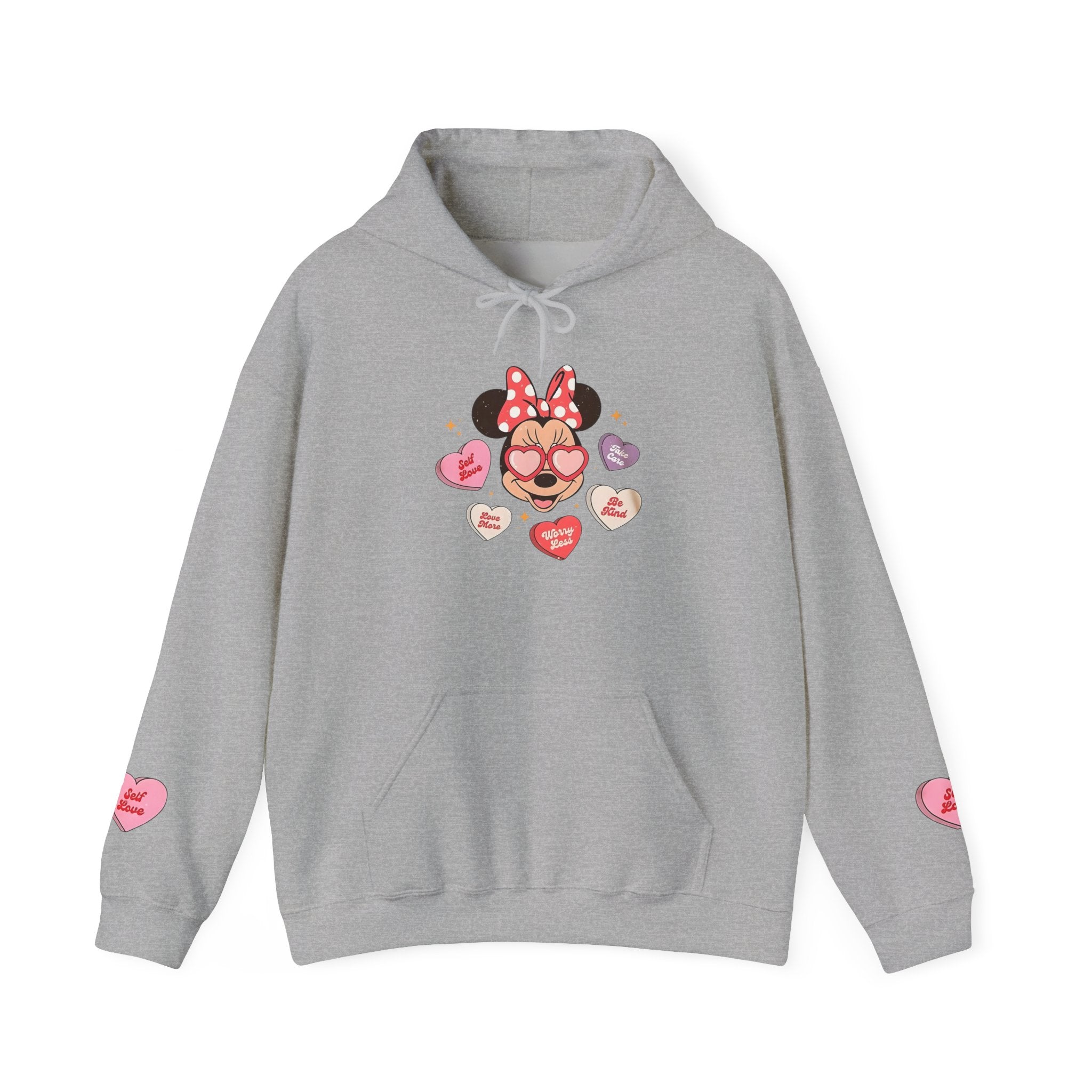Minnie Heart-Valentine Hoodie
