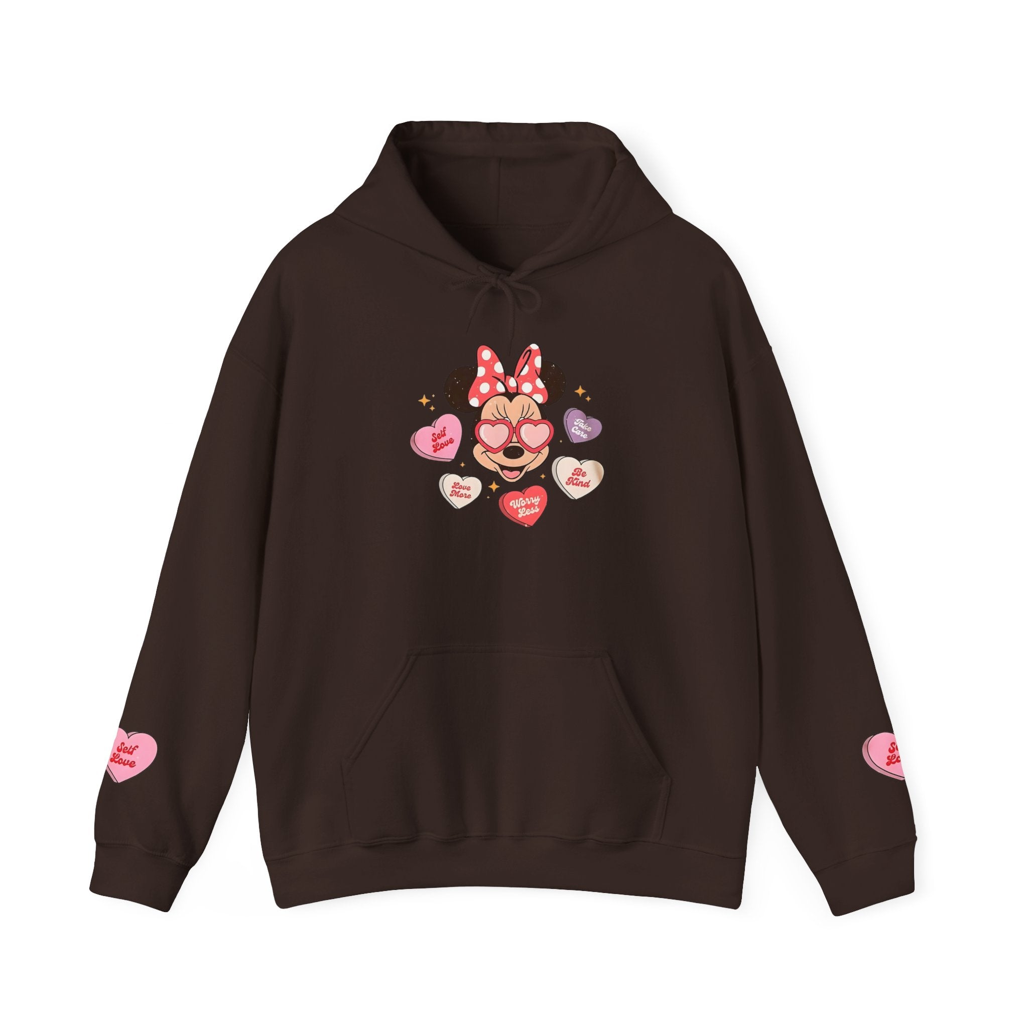 Minnie Heart-Valentine Hoodie