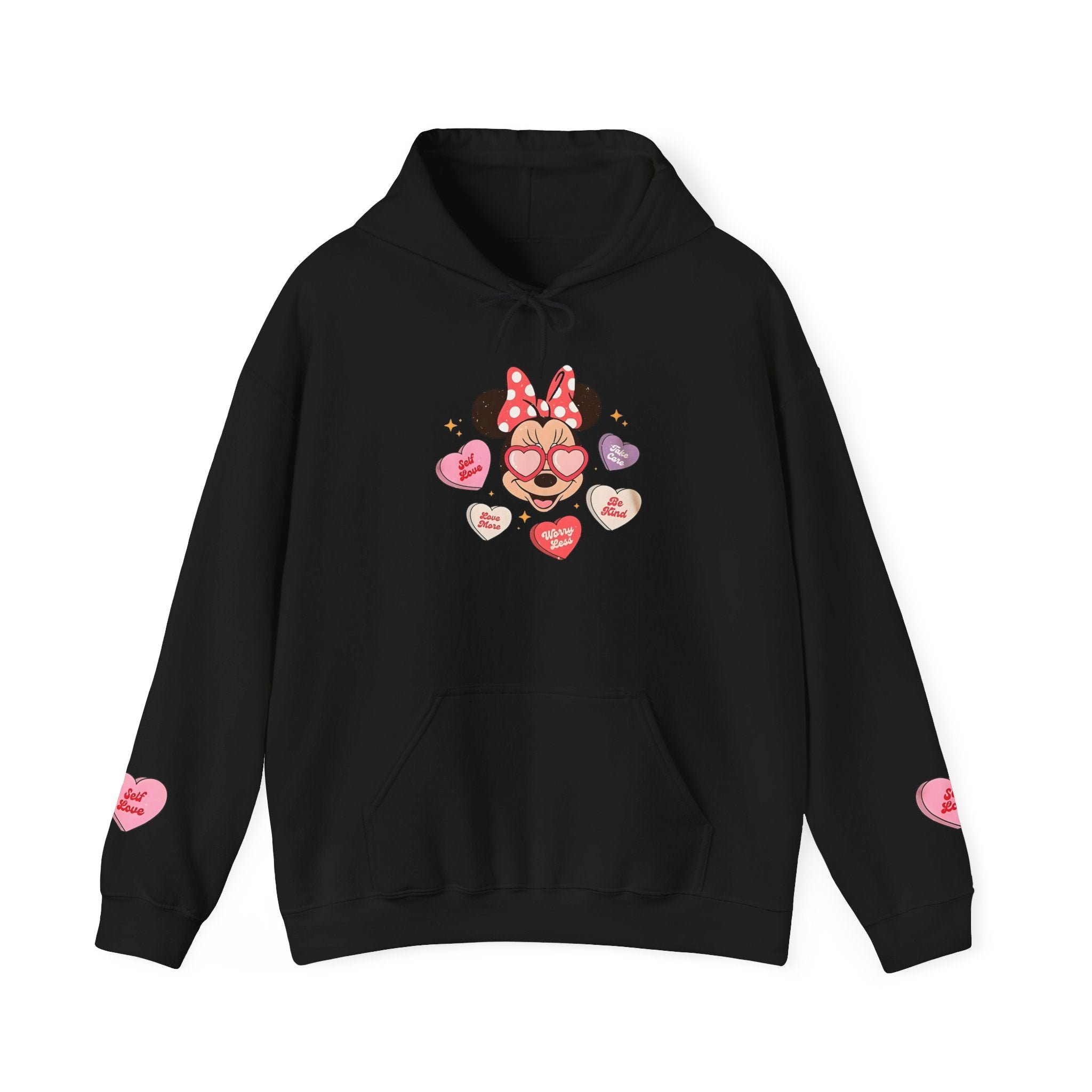 Minnie Heart-Valentine Hoodie