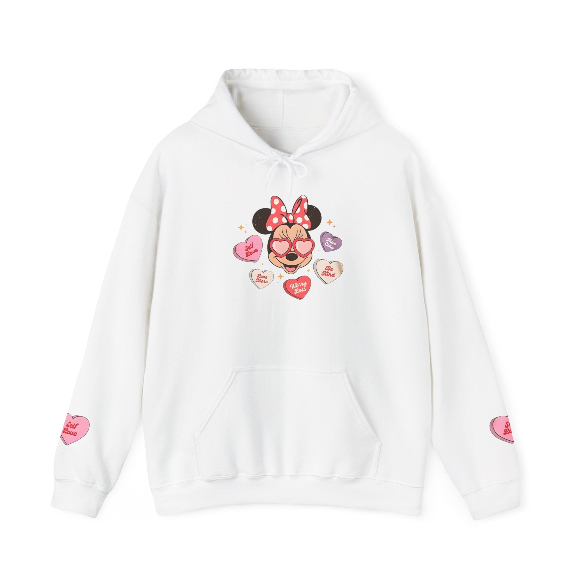 Minnie Heart-Valentine Hoodie
