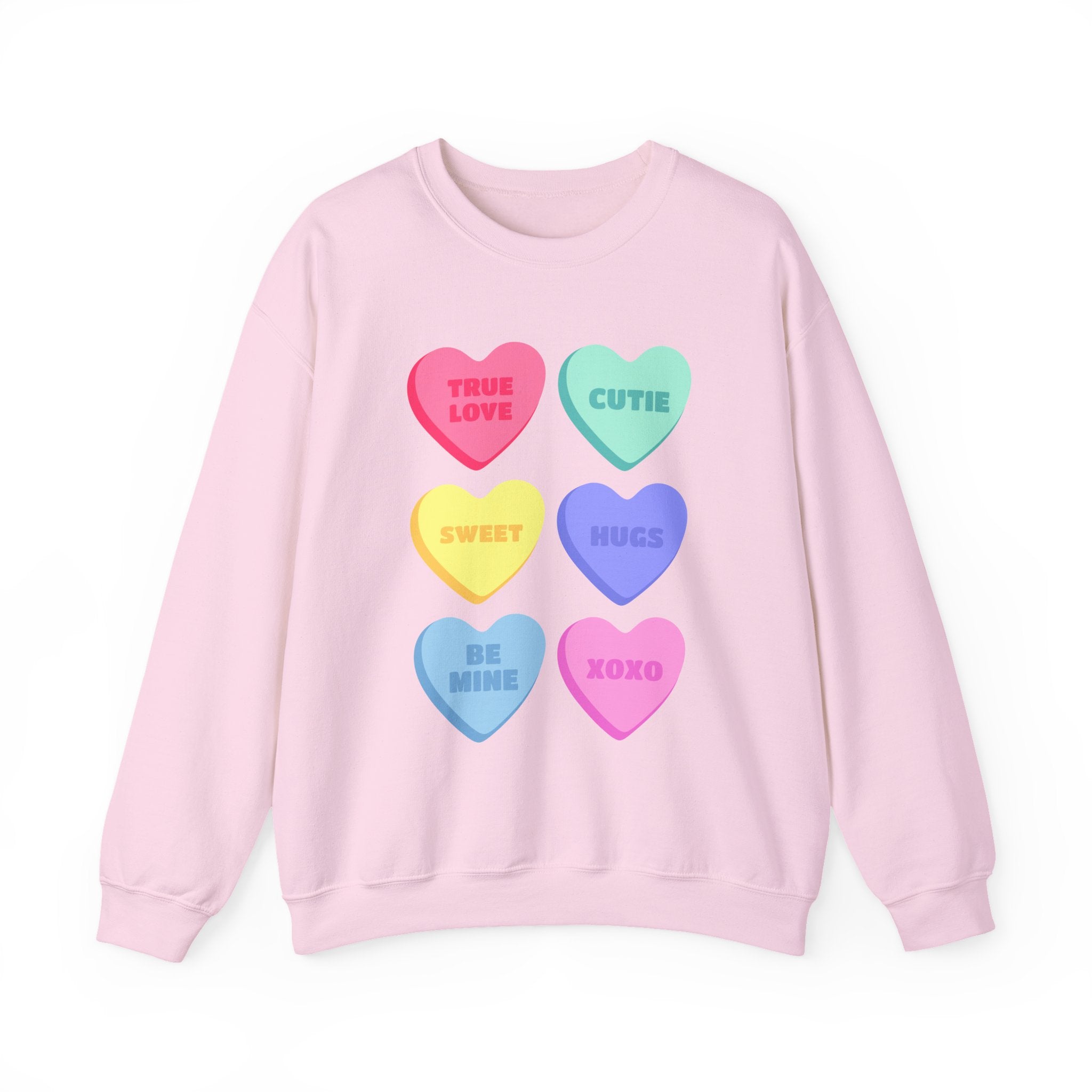 Conversation Hearts Crewneck Sweatshirt