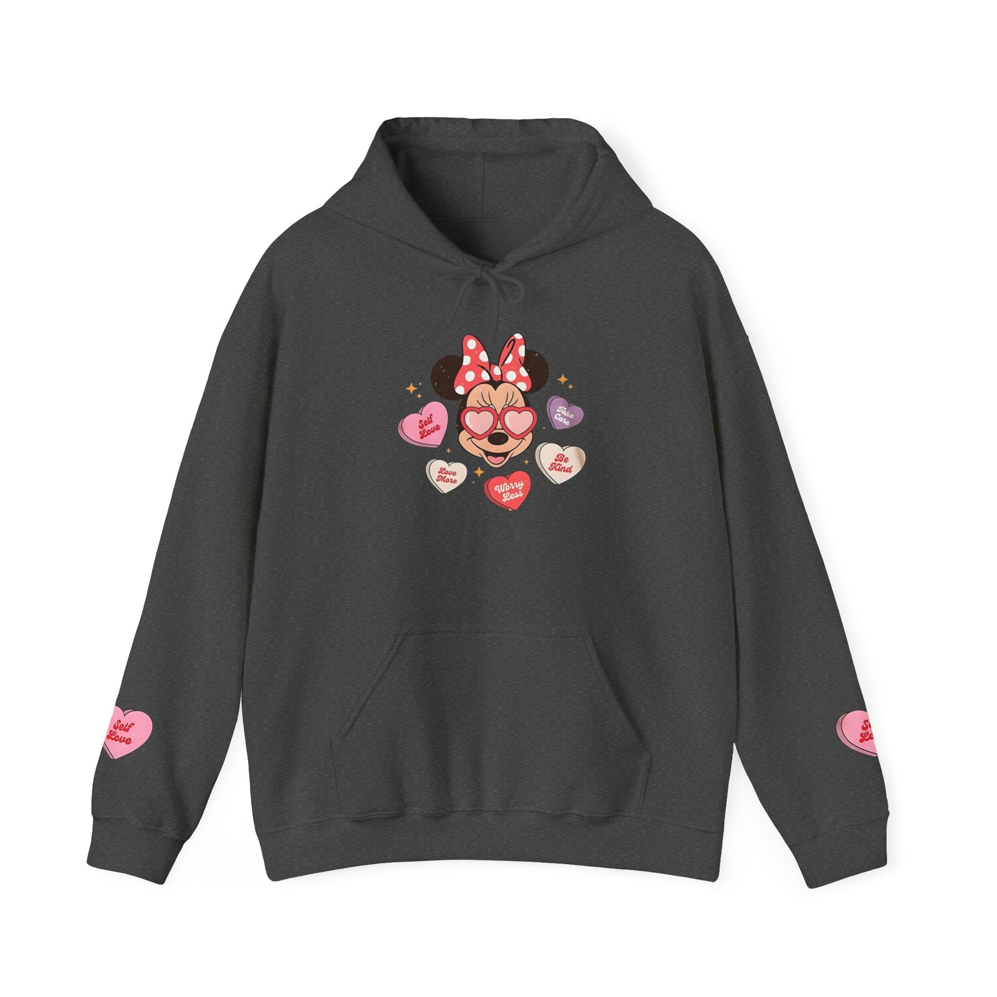 Minnie Heart-Valentine Hoodie