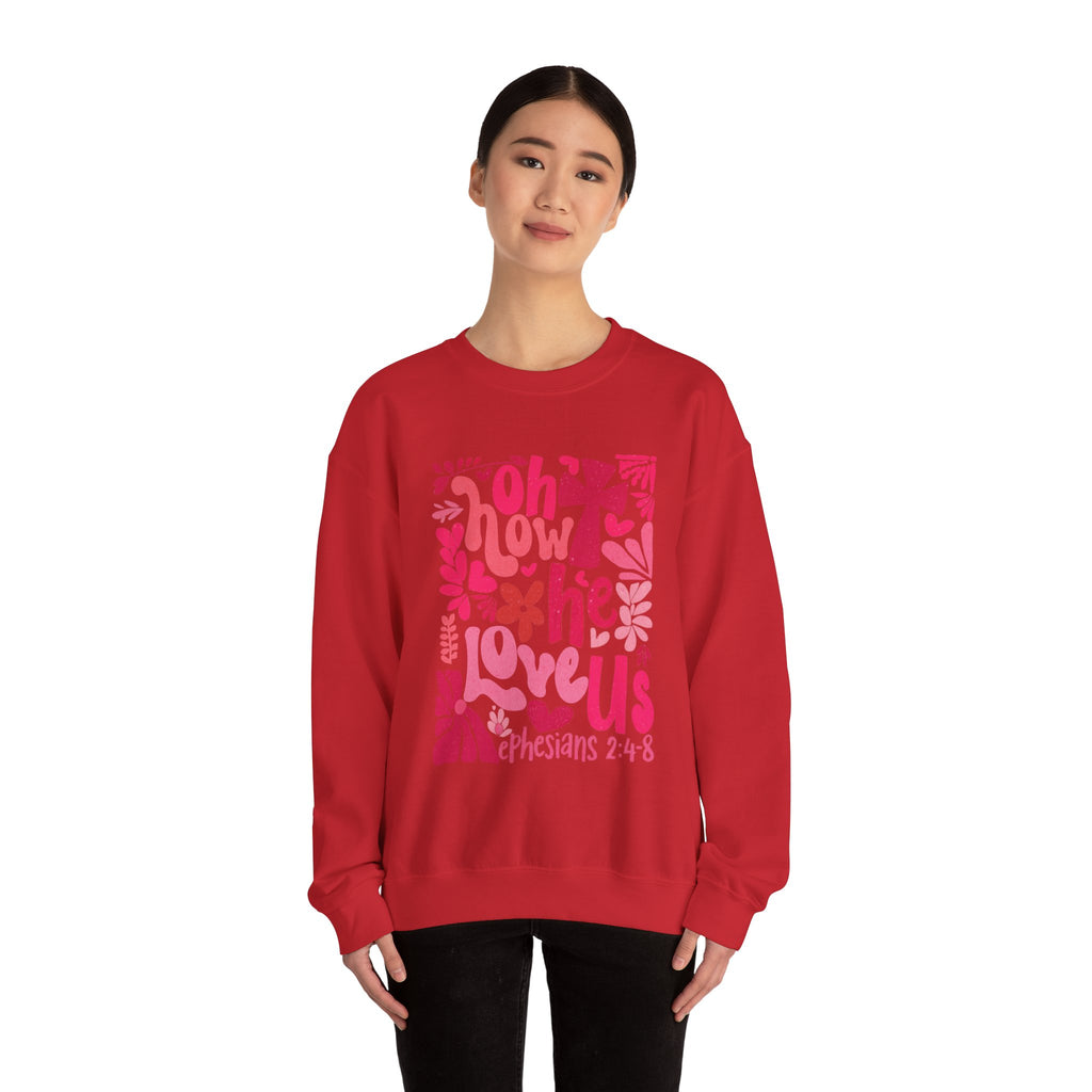 Ephesians 2:4-8 Crewneck Sweatshirt